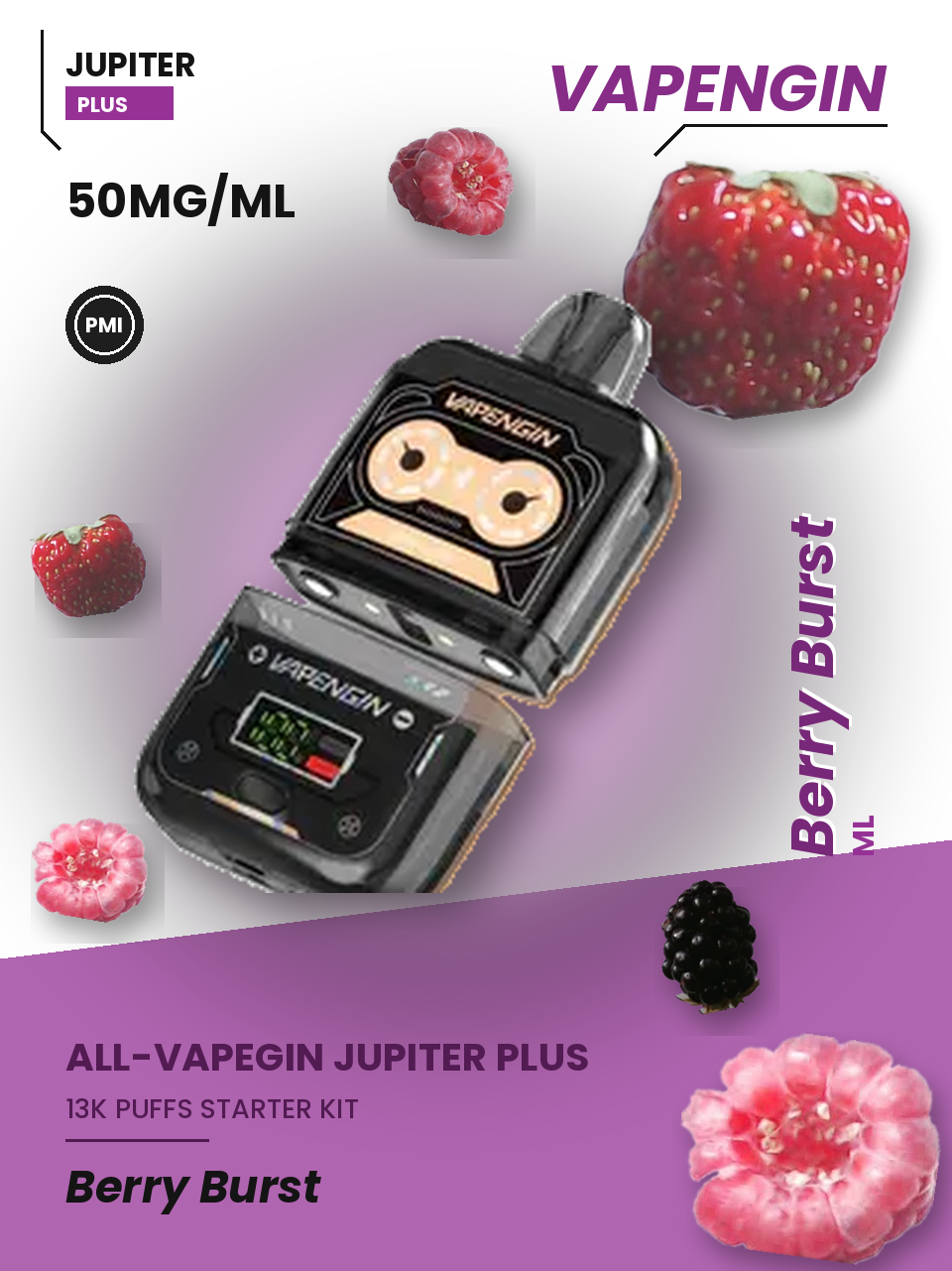 Vapengin Jupiter Plus Starter Kit Berry Burst — Berry Burst starter kit