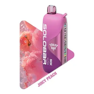 Solo Bar 50K Juicy Peach — Juicy Peach disposable