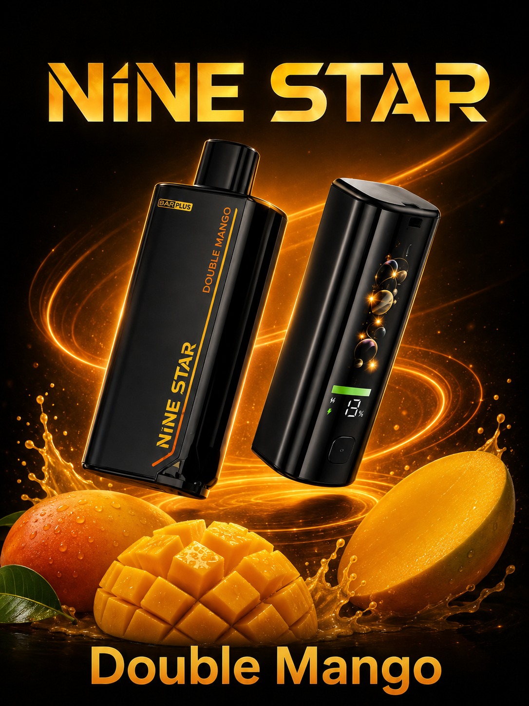 Nine Star Bar Plus Starter Kit Double Mango — Double Mango starter kit