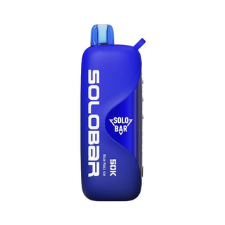Solo Bar 50K Blue Razz Ice — Blue Razz Ice disposable