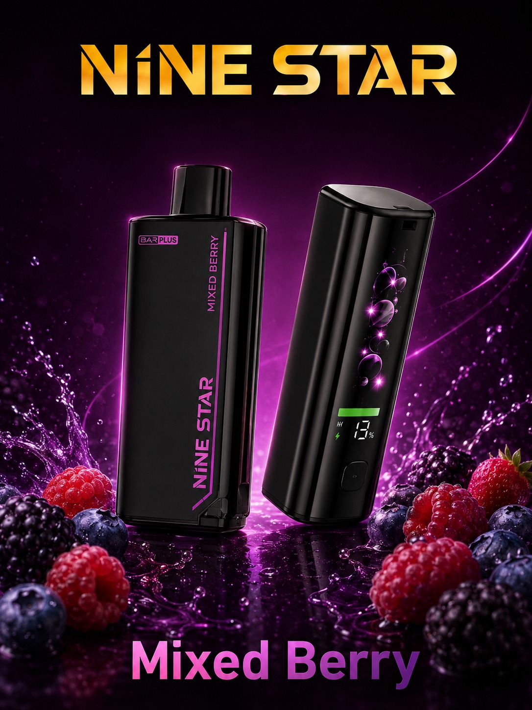 Nine Star Bar Plus Starter Kit Mixed Berries — Mixed Berries starter kit