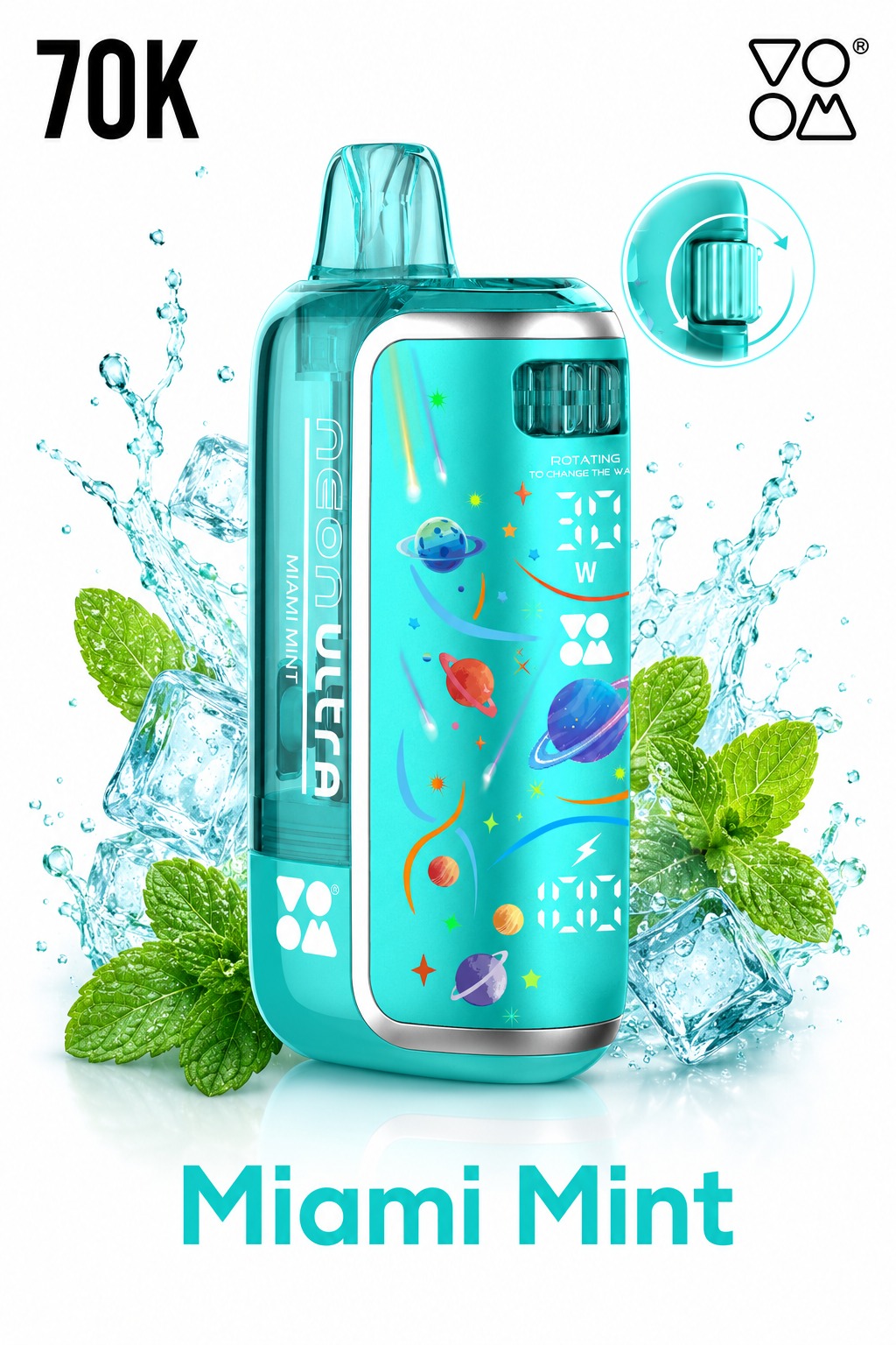 VOOM Neon Ultra 70K Maimi Mint — Maimi Mint disposable