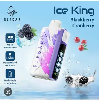 ELFBAR Ice King Blackberry Cranberry — Blackberry Cranberry disposable