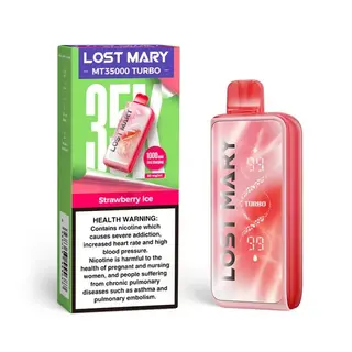 Lost Mary MT35000 Turbo Strawberry Ice — Strawberry Ice disposable