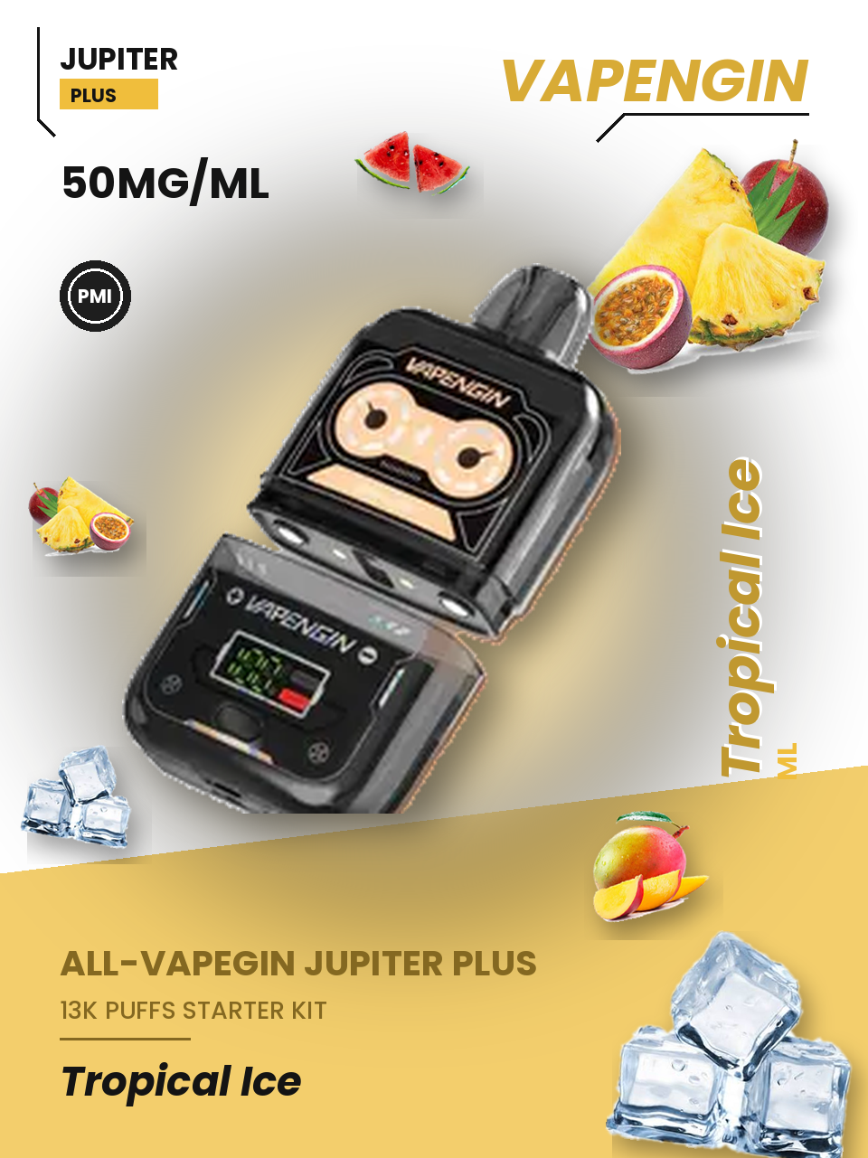 Vapengin Jupiter Plus Starter Kit Tropical Ice — Tropical Ice starter kit