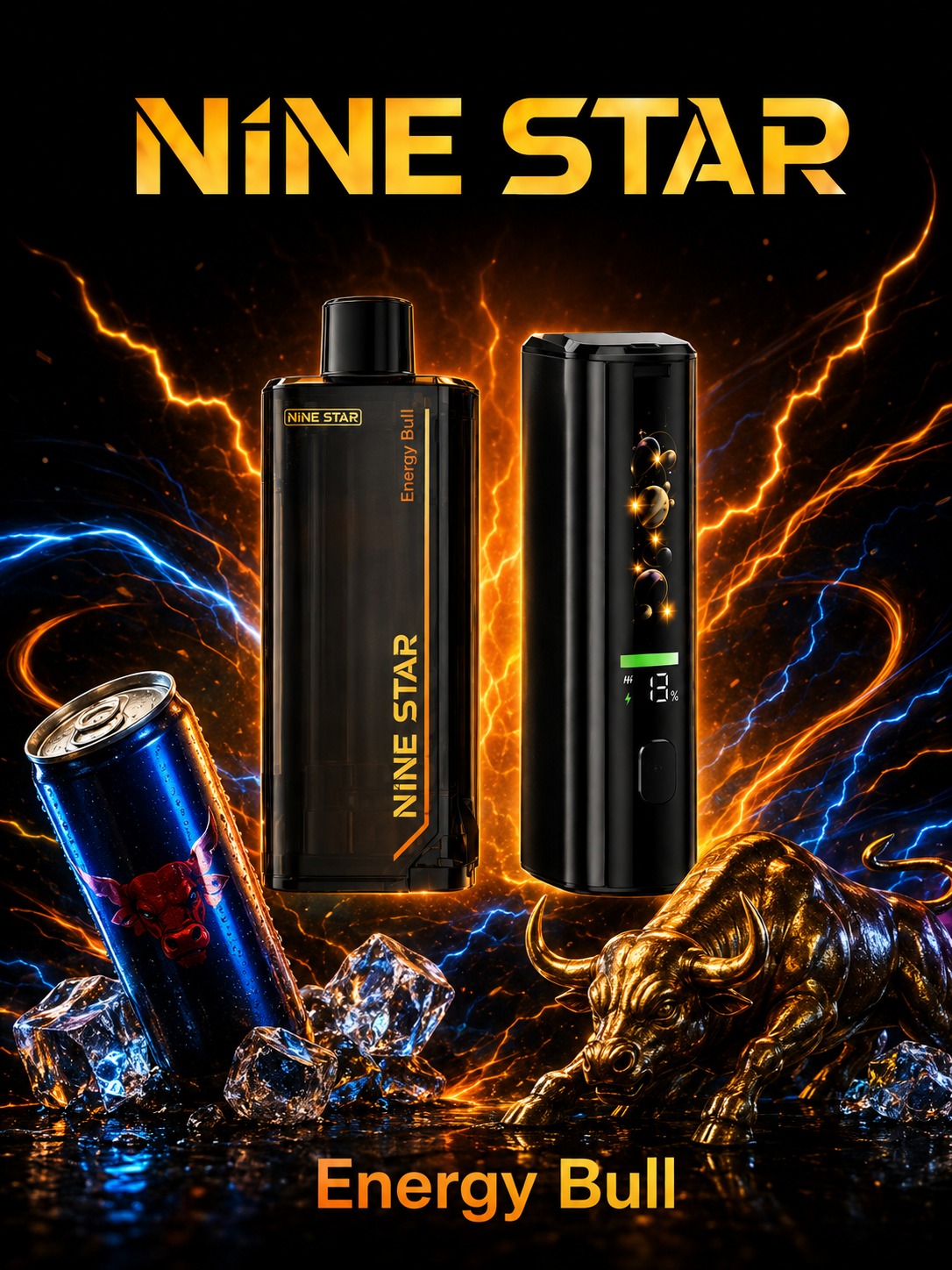 Nine Star Bar Plus Starter Kit Energy Bull — Energy Bull starter kit