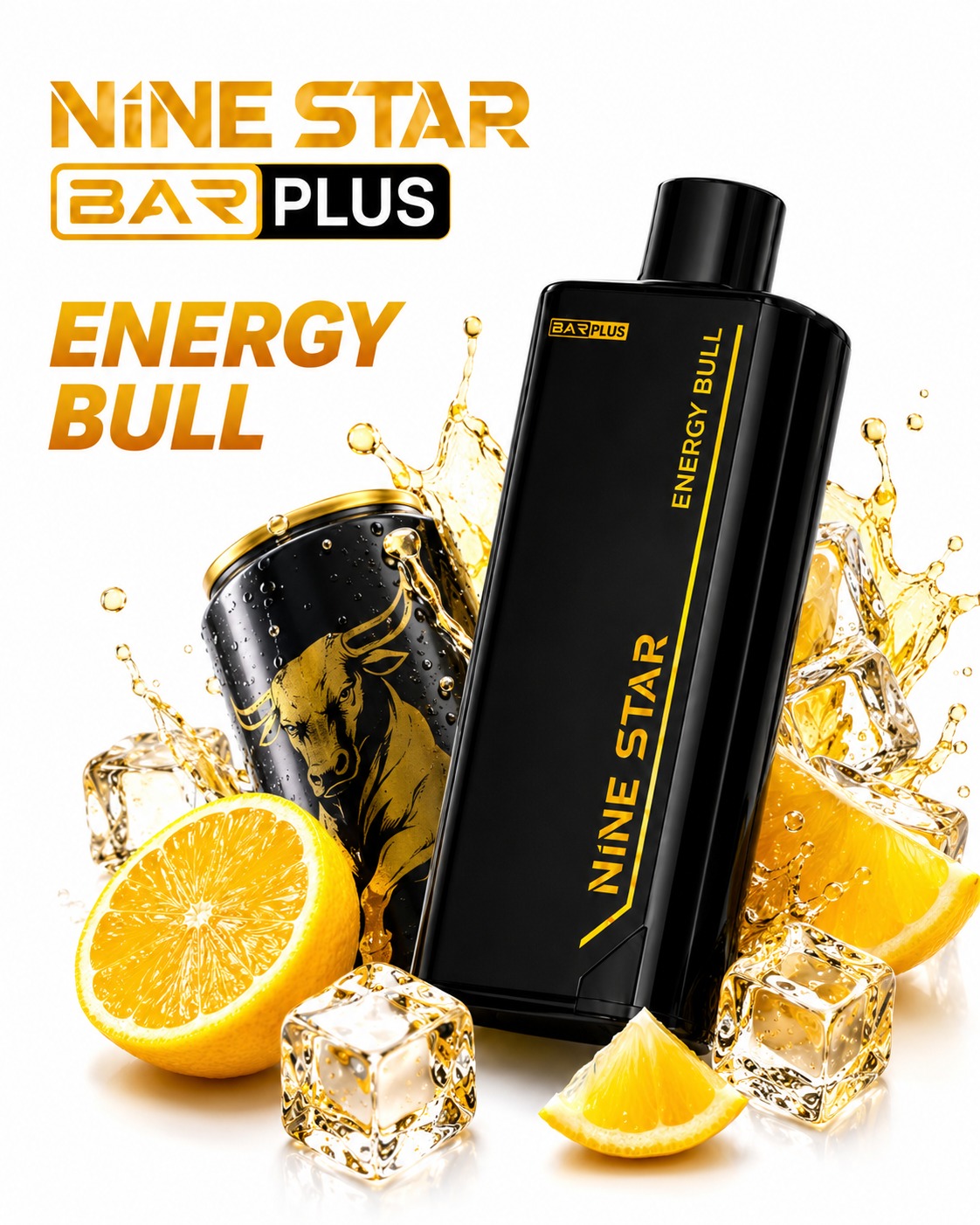 Nine Star Bar Plus Pod Energy Bull — Energy Bull replacement pod