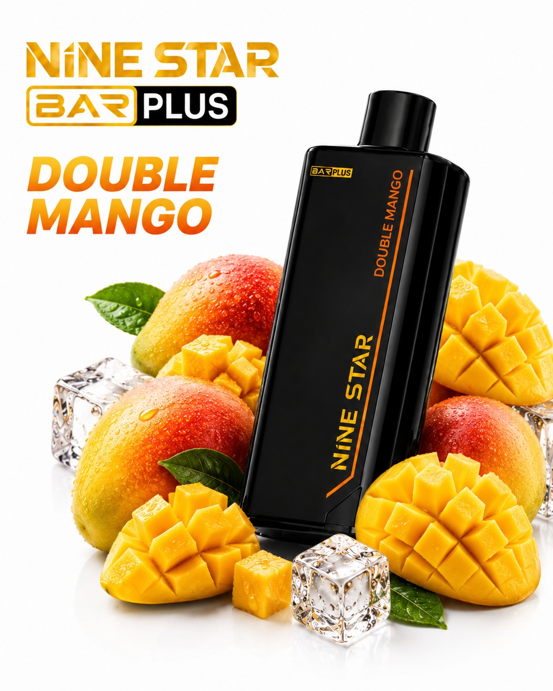 Nine Star Bar Plus Pod Double Mango — Double Mango replacement pod