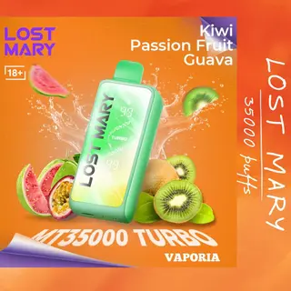 Lost Mary MT35000 Turbo Kiwi Passion Fruit Guava — Kiwi Passion Fruit Guava disposable