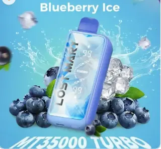 Lost Mary MT35000 Turbo Blueberry Ice — Blueberry Ice disposable