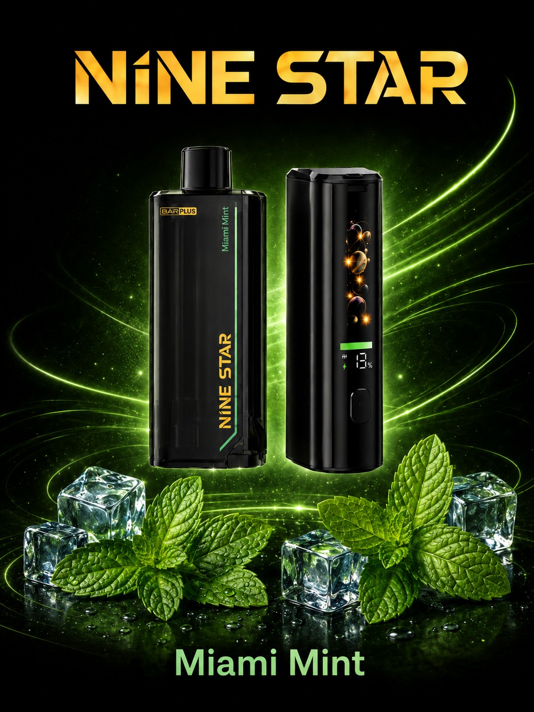 Nine Star Bar Plus Starter Kit Maimi Mint — Maimi Mint starter kit